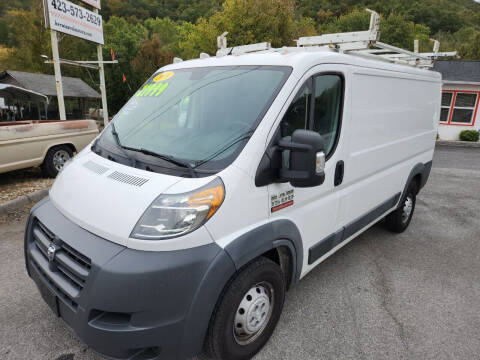 2018 RAM ProMaster for sale at Kerwin's Volunteer Motors in Bristol TN