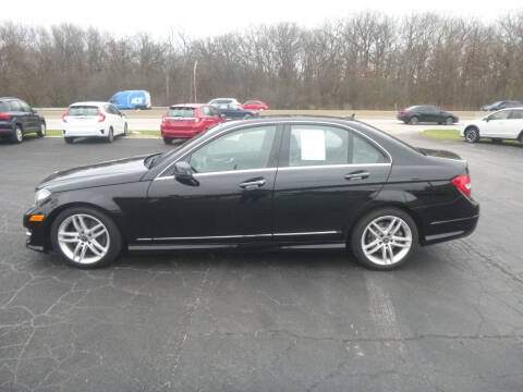 2013 Mercedes-Benz C-Class for sale at NEW RIDE INC in Evanston IL