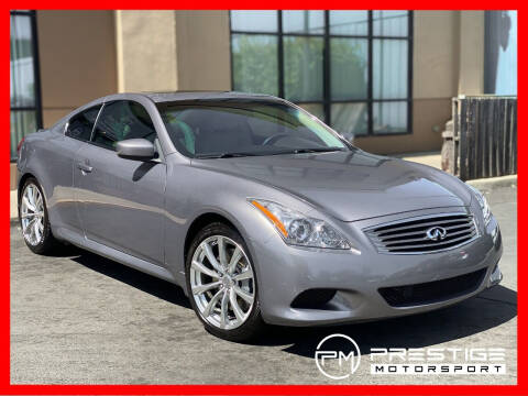 2008 Infiniti G37 for sale at Prestige Motorsport in Rancho Cordova CA