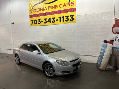 2010 Chevrolet Malibu for sale at Virginia Fine Cars in Chantilly VA