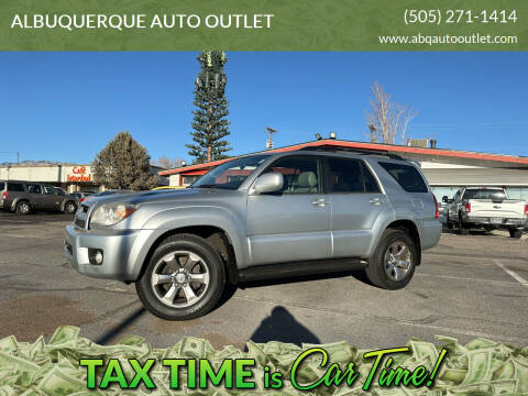 2008 Toyota 4Runner for sale at ALBUQUERQUE AUTO OUTLET in Albuquerque NM