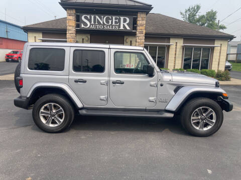 2020 Jeep Wrangler Unlimited for sale at Singer Auto Sales in Caldwell OH