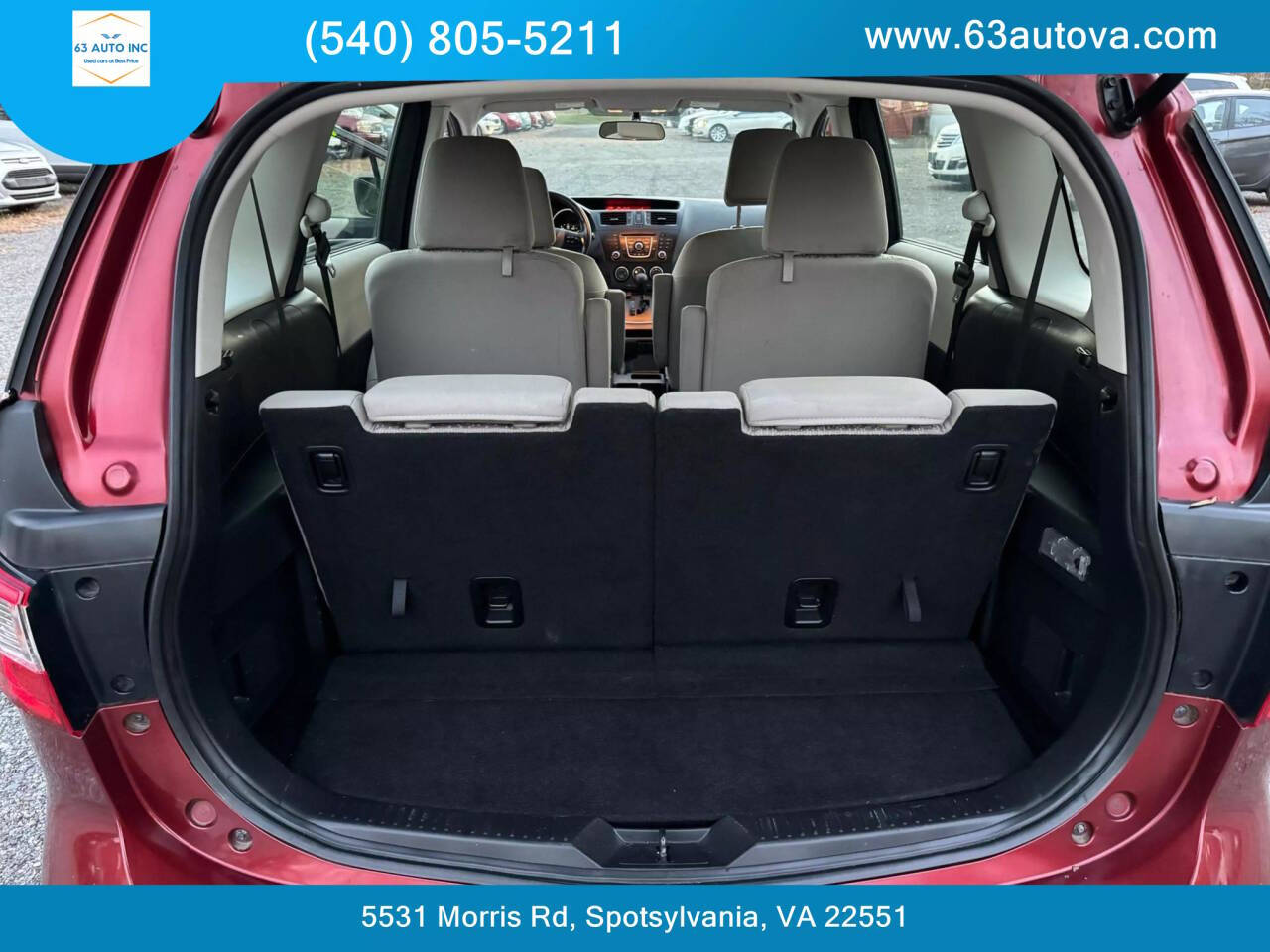 2012 Mazda Mazda5 for sale at 63 Auto Inc in Spotsylvania, VA