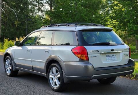 2005 Subaru Outback for sale at CLEAR CHOICE AUTOMOTIVE in Milwaukie OR