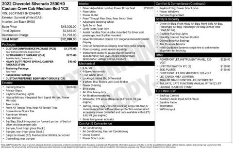 2022 Chevrolet Silverado 2500HD
