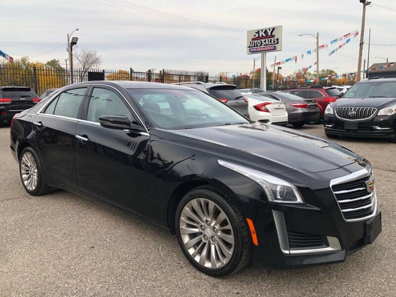 2015 Cadillac CTS for sale at SKY AUTO SALES in Detroit MI