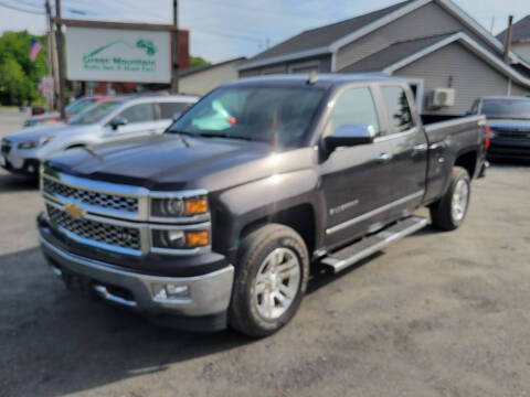 2015 Chevrolet Silverado 1500 for sale at Green Mountain Auto Spa and Used Cars in Williamstown VT