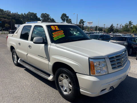 2002 Cadillac Escalade EXT for sale at 1 NATION AUTO GROUP in Vista CA