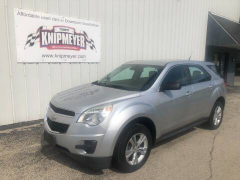 2012 Chevrolet Equinox for sale at Team Knipmeyer in Beardstown IL