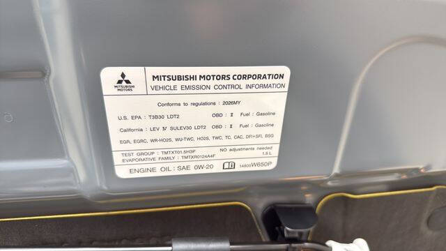 2026 Mitsubishi Outlander