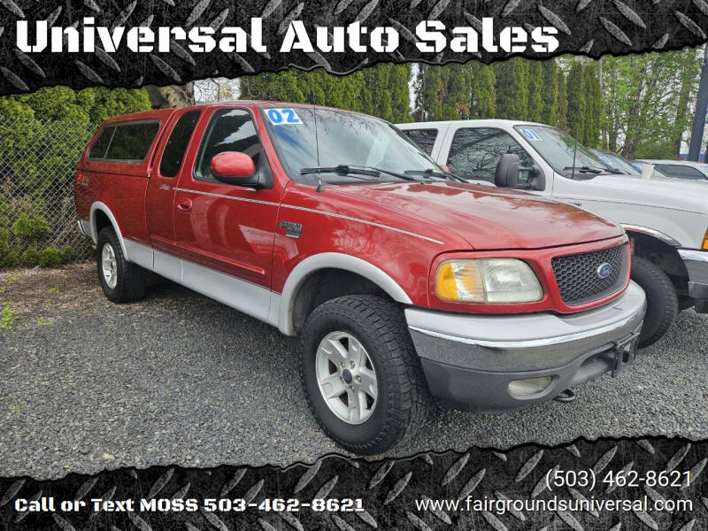 Used 2002 Ford F-150 XLT with VIN 1FTRX18L72NA79809 for sale in Salem, OR