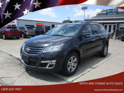 2015 Chevrolet Traverse for sale at Smith and Stanke Auto Sales in Sturgis MI