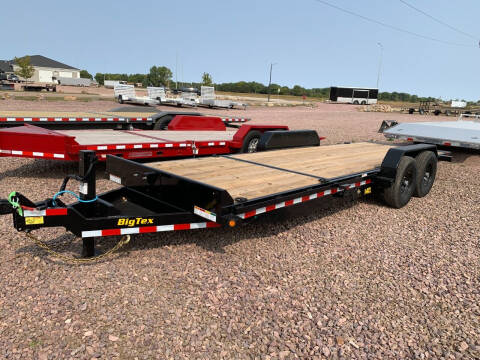 2023 Big Tex 14TL-22 Split Tilt 14k #3951 for sale at Prairie Wind Trailers, LLC in Harrisburg SD