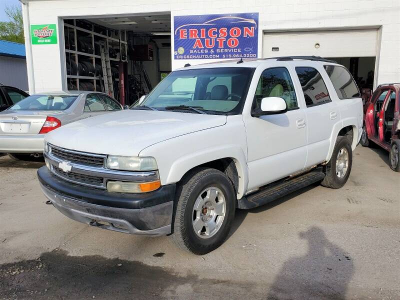 2004 Chevrolet Tahoe for sale at Ericson Auto in Ankeny IA