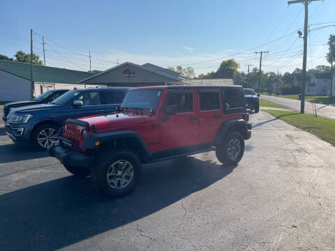 2015 Jeep Wrangler Unlimited for sale at Austin Auto in Coldwater MI