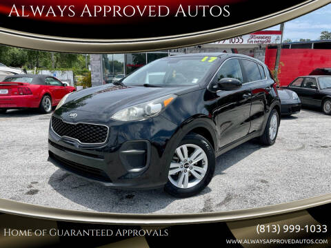 2017 Kia Sportage for sale at Always Approved Autos in Tampa FL
