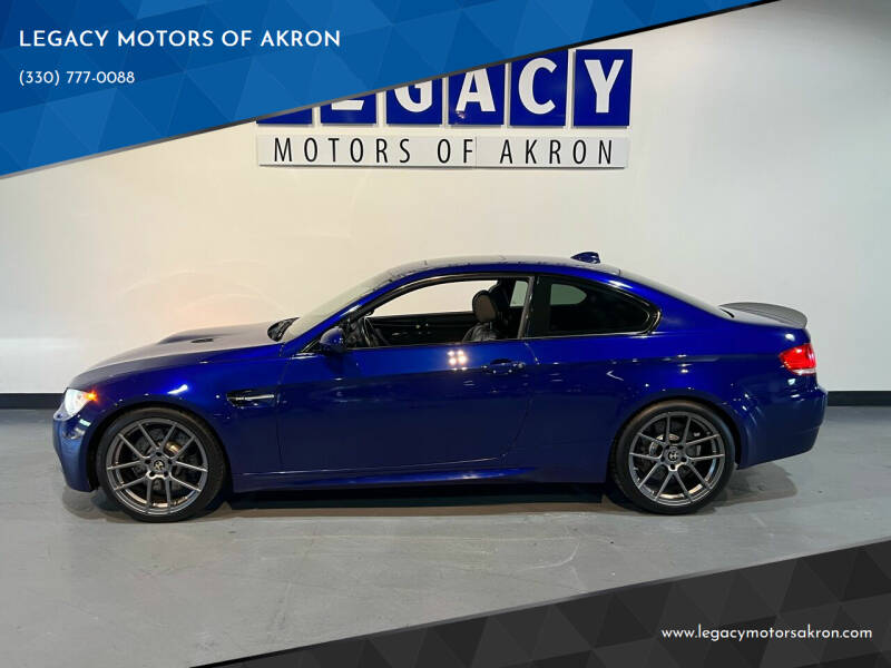 2008 BMW M3 for sale at LEGACY MOTORS OF AKRON in Akron OH