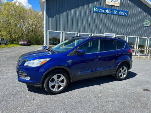 2014 Ford Escape for sale at Riverside Motors in Glenfield NY