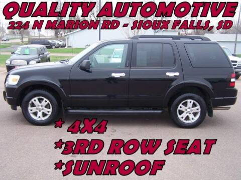 2010 Ford Explorer for sale at Quality Automotive in Sioux Falls SD
