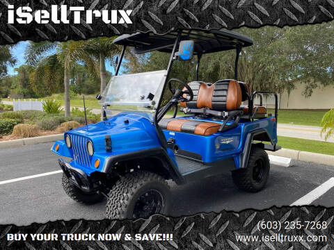 2019 JEEP CLUB CAR  UNLIMITED SAHARA GOLF CART   for sale at iSellTrux in Hampstead NH