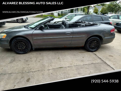 2005 Chrysler Sebring for sale at ALVAREZ BLESSING AUTO SALES LLC in Green Bay WI