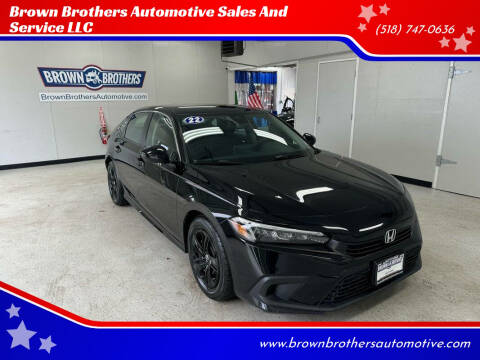 2022 Honda Civic for sale at Brown Brothers Automotive Sales And Service LLC in Hudson Falls NY