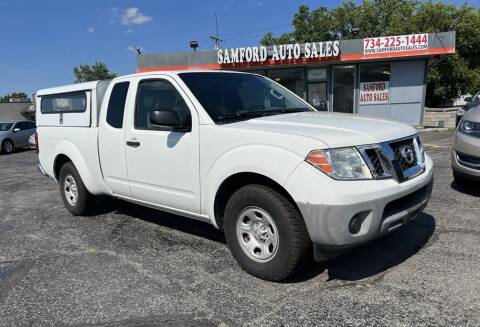 2015 Nissan Frontier for sale at Samford Auto Sales in Riverview MI