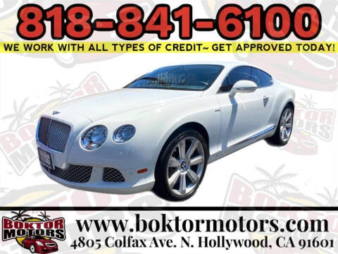 2014 Bentley Continental for sale at Boktor Motors in North Hollywood CA