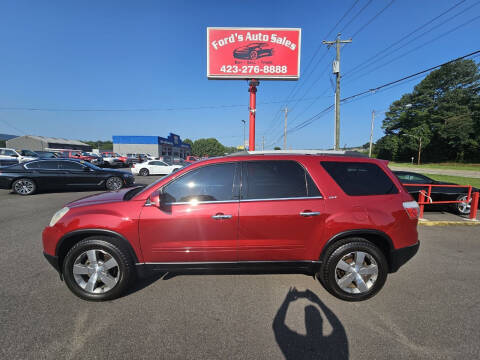 2012 GMC Acadia for sale at Ford's Auto Sales in Kingsport TN