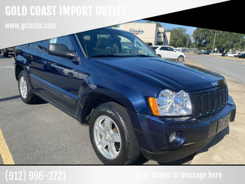 2006 Jeep Grand Cherokee for sale at GOLD COAST IMPORT OUTLET in Saint Simons Island GA