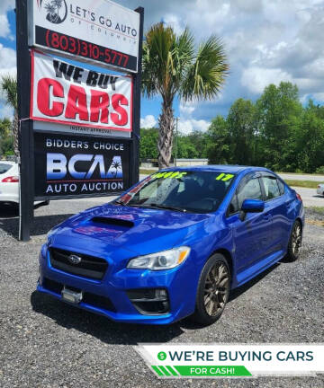 2017 Subaru WRX for sale at Let's Go Auto Of Columbia in West Columbia SC