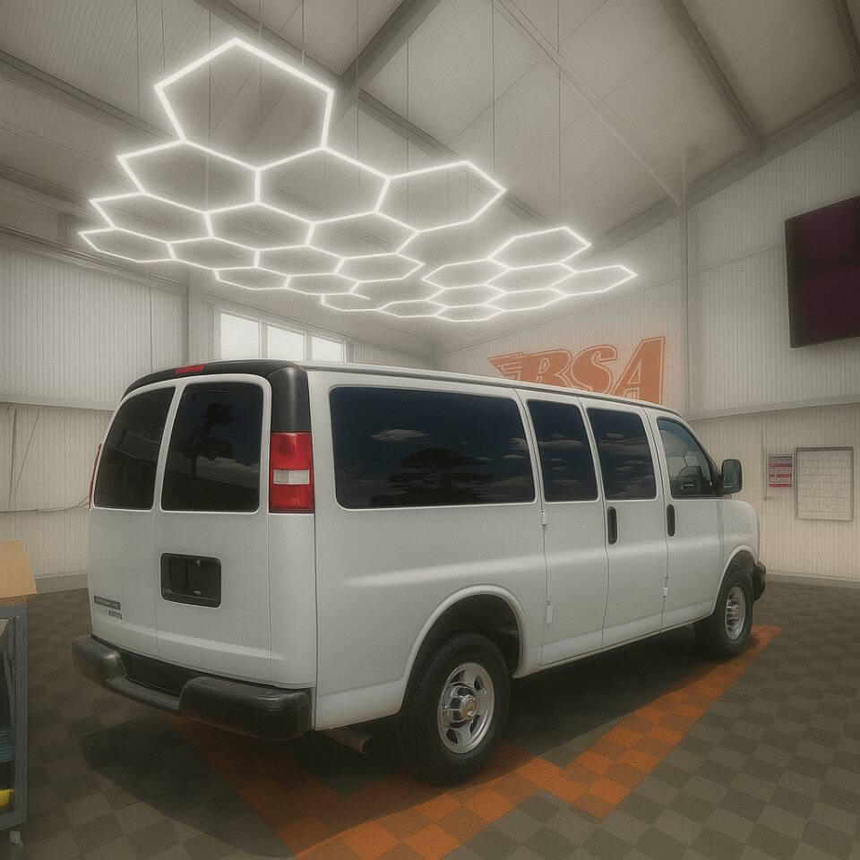 White 2011 Chevrolet Express LS 2500 LS 2500 3dr Passenger Van 2
