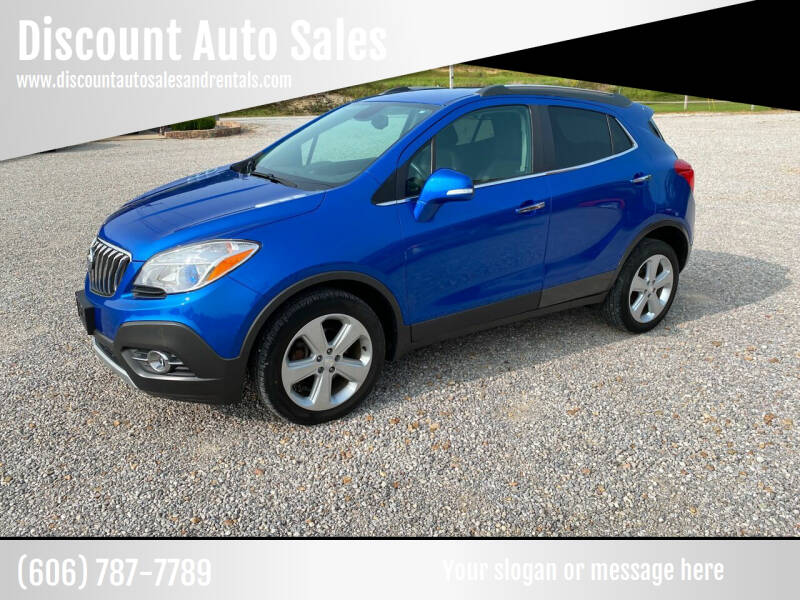 2016 Buick Encore for sale at Discount Auto Sales in Liberty KY