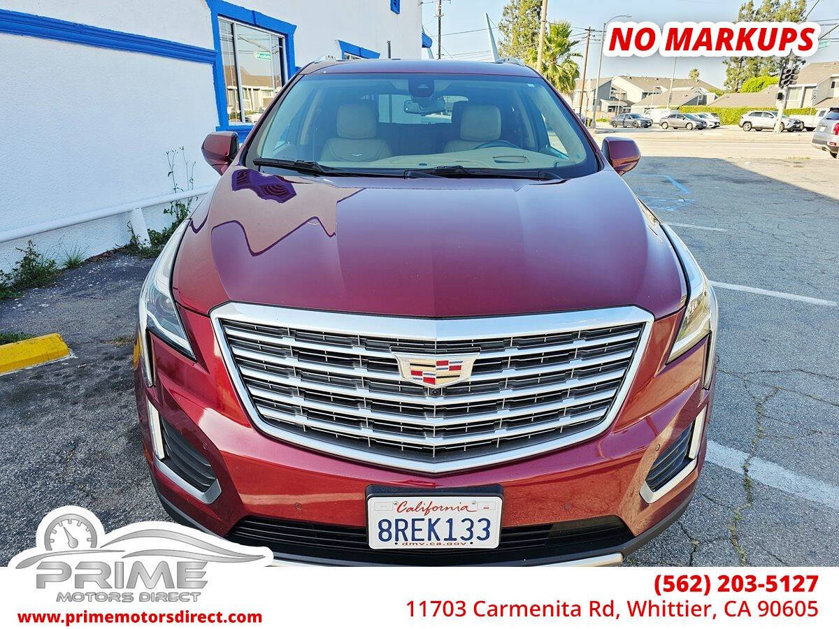 Dk. Red 2017 Cadillac XT5 Platinum 4x4 Platinum 4dr SUV 2