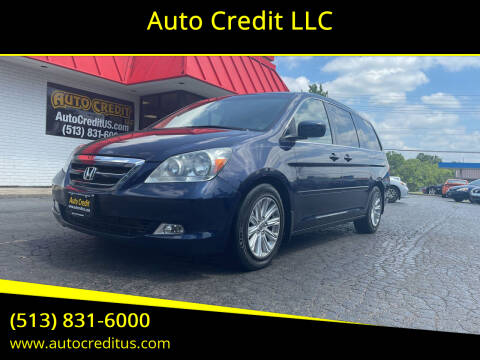 2007 Honda Odyssey for sale at Auto Credit LLC in Milford OH