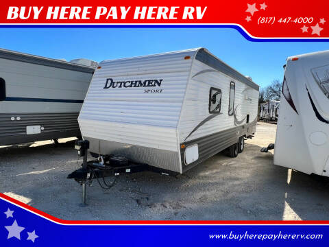 2012 Dutchmen Sport 275BH for sale at BUY HERE PAY HERE RV in Burleson TX