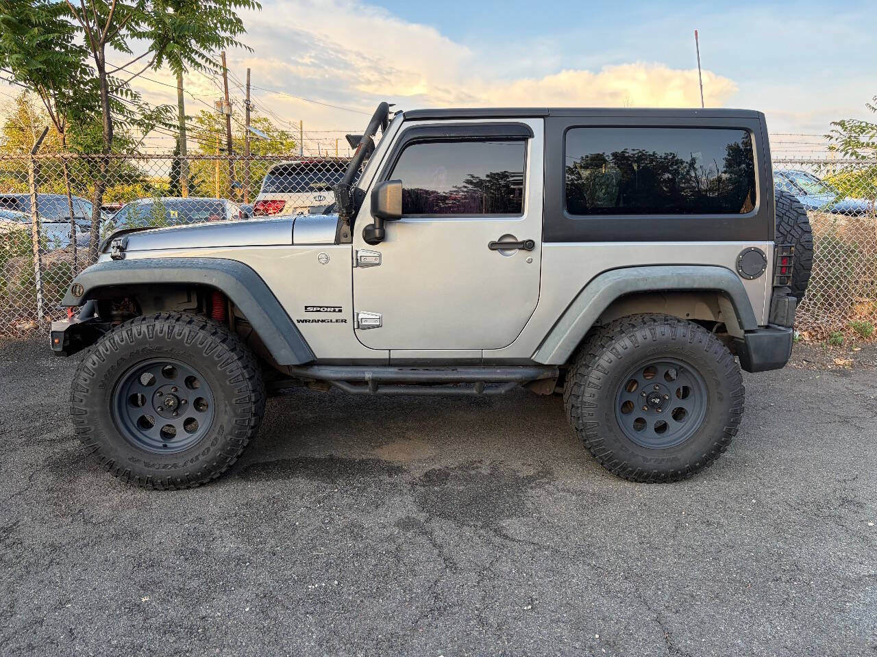 Gray 2013 Jeep Wrangler Sport 4x4 Sport 2dr SUV 2