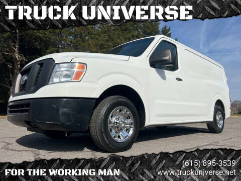 2017 Nissan NV for sale at TRUCK UNIVERSE in Murfreesboro TN
