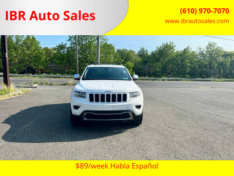 2014 Jeep Grand Cherokee for sale at IBR Auto Sales in Pottstown PA