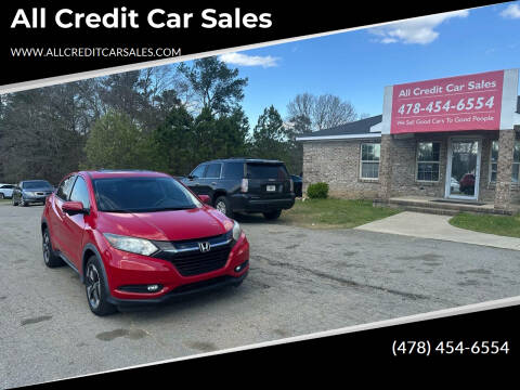 2018 Honda HR-V for sale at All Credit Car Sales in Milledgeville GA