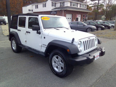 2018 Jeep Wrangler JK Unlimited Sport