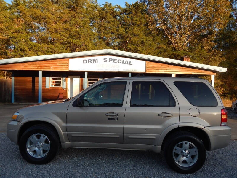 2007 Ford Escape for sale at DRM Special Used Cars in Starkville MS