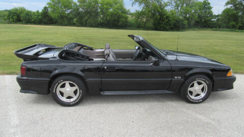 1990 Ford Mustang for sale at LENTZ USED VEHICLES INC in Waldo WI