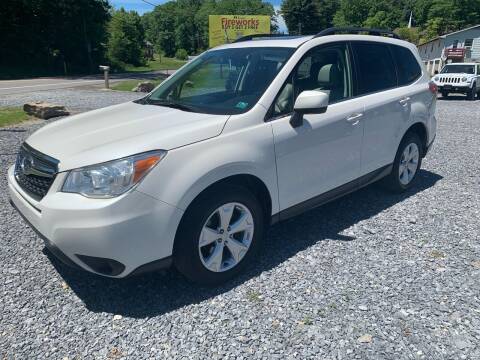 2014 Subaru Forester for sale at NORTH 36 AUTO SALES LLC in Brookville PA
