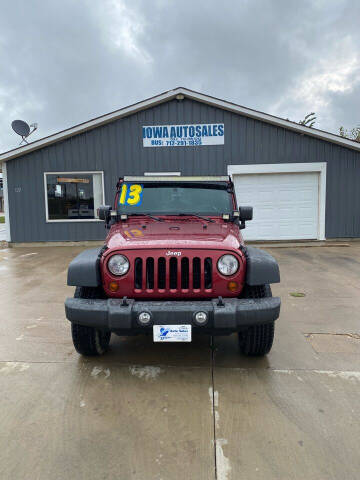 2013 Jeep Wrangler Unlimited for sale at Iowa Auto Sales in Storm Lake IA