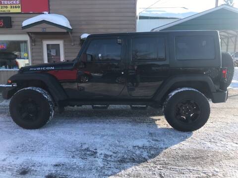 2011 Jeep Wrangler Unlimited for sale at FCA Sales in Motley MN