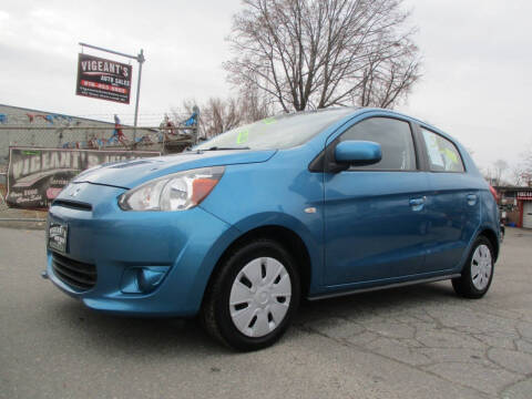 2015 Mitsubishi Mirage for sale at Vigeants Auto Sales Inc in Lowell MA