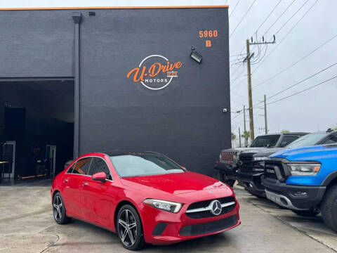 2019 Mercedes-Benz A-Class for sale at U Drive Motors in Hollywood FL