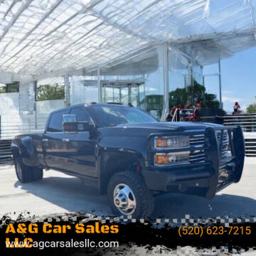 2015 Chevrolet Silverado 3500HD for sale at A&G Car Sales LLC in Tucson AZ