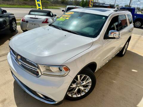 2014 Dodge Durango for sale at Raj Motors Sales in Greenville TX
